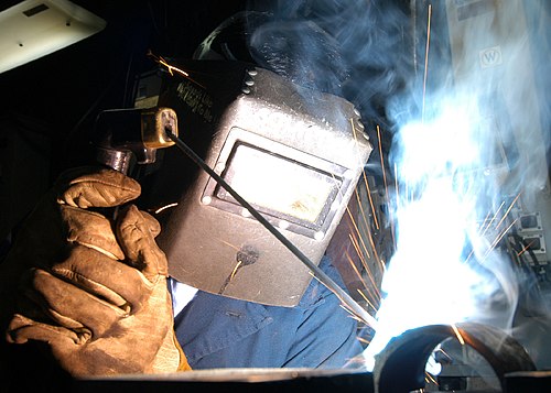 Shielded metal arc welding