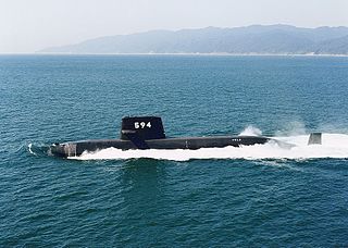 JS <i>Isoshio</i> Oyashio-class submarines