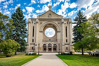 <span class="mw-page-title-main">Saint Boniface Cathedral</span> Church building in Manitoba, Canada