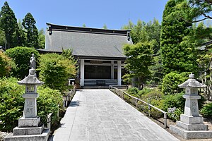 西光院の本堂（茨城県大洗町）