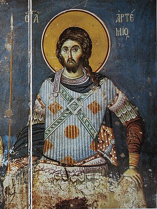 <span class="mw-page-title-main">Artemius</span> Prefect of Roman Egypt and martyr (died 362)