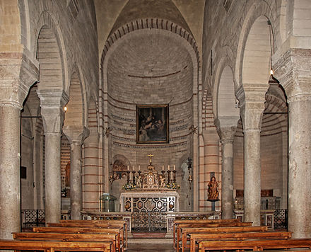 Interior of Santa Maria Antica
