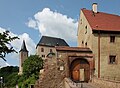 eastern entrance (östlicher Zugang über das ehemalige Unterschloss)