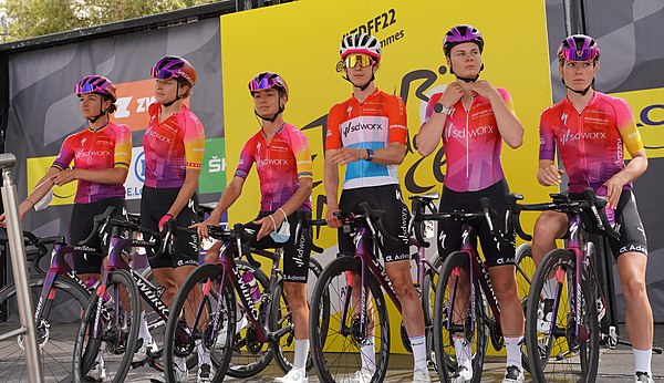 Riders at the 2022 Tour de France Femmes