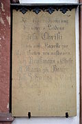 Seligenstadt Alter-Friedhof Noth-Gottes-Kapelle Steintafel.JPG