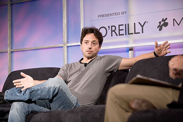 Google co-founder Sergey Brin, speaking at a Web 2.0 conference