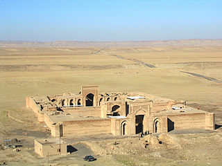 Ribat-i Sharaf 12th century caravanserai in Iran