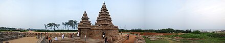 Panorama of Shore Temple