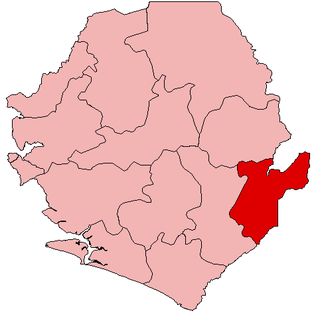 Kailahun District Place in Eastern Province, Sierra Leone