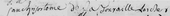 signature de Jean Chrysostome Larcher