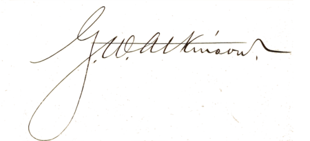 Signature of George W. Atkinson (14596713437).png