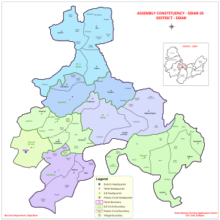 Sikar (Rajasthan Assembly constituency) constituency of the Rajasthan legislative assembly in India