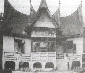 Sjafruddin's base during his time at the village of Bidar Alam.