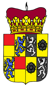 Coat of arms of the Counts of Solms-Wildenfels Solms-Wildenfels Solms-Baruth (Counts) Coat of arms.png