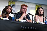 Thumbnail for File:Sonequa Martin-Green, Michael Cudlitz &amp; Christian Serratos (27958799094).jpg