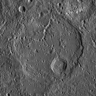 Sophocles (crater) Crater on Mercury