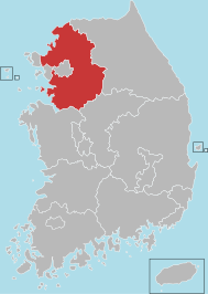京畿道的位置圖