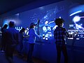 Le Space Tour et son mur tactile et interactif