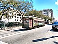 St. Charles St. Streetcar #904 on the street.