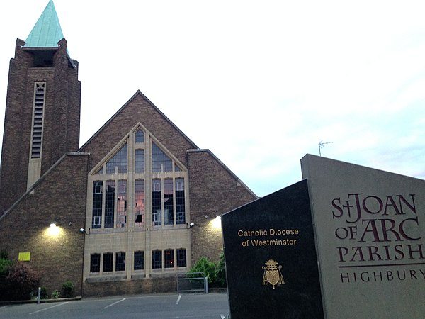 St Joan of Arc Parish Church, Highbury