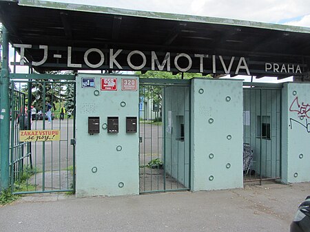 Stadion na Plynárně entrance