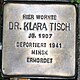 Stolperstein Klara Tisch Wuppertal 1024.jpg