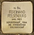 Stolperstein für Ferdinand Felsenburg (Nitra).jpg