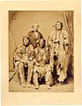 Studio photograph of three Cheyenne chiefs and an interpreter.jpg