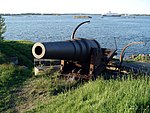 An 11-inch M1877 at Suomenlinna.