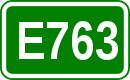 Zeichen der Europastraße 763