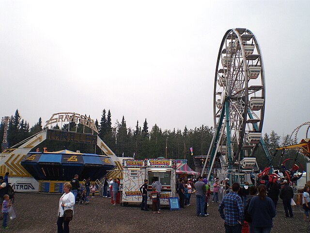The 2009 Tanana Valley State Fair in Fairbanks, Alaska