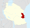 Tanzania Pwani location map.svg