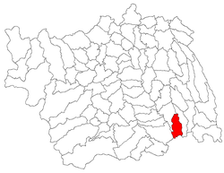 Location of Tătărăşti