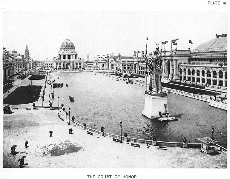 File:The Court Of Honor — Official Views Of The World's Columbian Exposition — 15.jpg