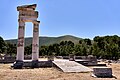 The Propylon (gateway) of the Hestiatorion (ceremonial banquet hall) at the Sanctuary of Asclepius in Epidaurus, 4th (?) cent. B.C. Argolis, Greece.