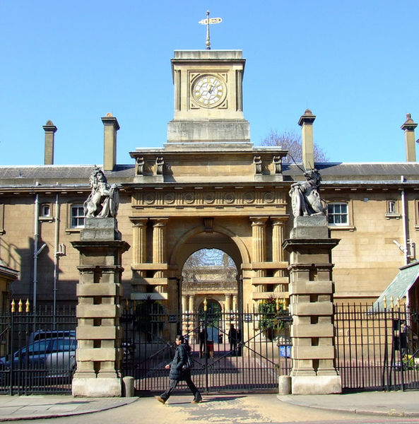 Entrance to the Royal Mews