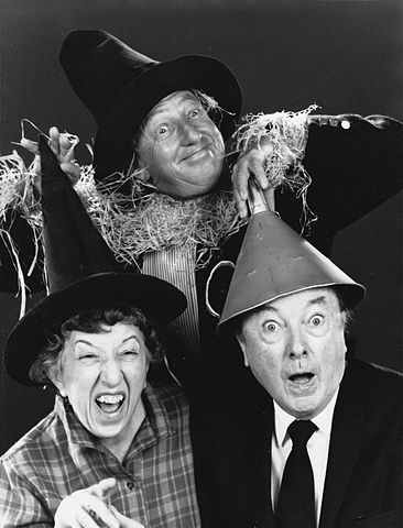 The Wizard of Oz Ray Bolger Jack Haley Margaret Hamilton Reunited 1970 No 2.jpg