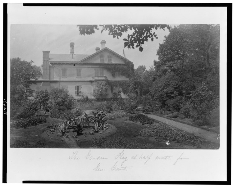 File:The garden flag at half mast for Gen. Grant LCCN97502215.tif