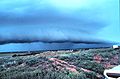 gust front with shelf clouds.