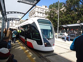 <span class="mw-page-title-main">Oran Tramway</span> Tram line in Oran, Algeria (opened 2013)