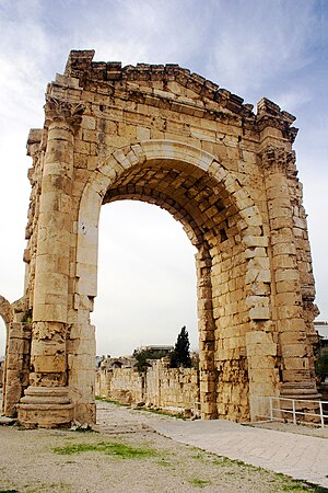 The Triumphal Arch in Tyre, Lebanon