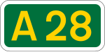 A28 road