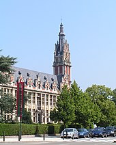 Main building on the Solbosch campus of the Universite libre de Bruxelles (ULB) ULB 20050712.jpg