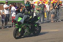 Britton demonstrating stunt riding USMC-111022-M-9557A-453.jpg