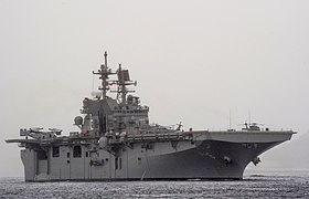 USS America (LHA-6), an amphibious assault ship from Huntington Ingalls Industries and the lead ship of her class