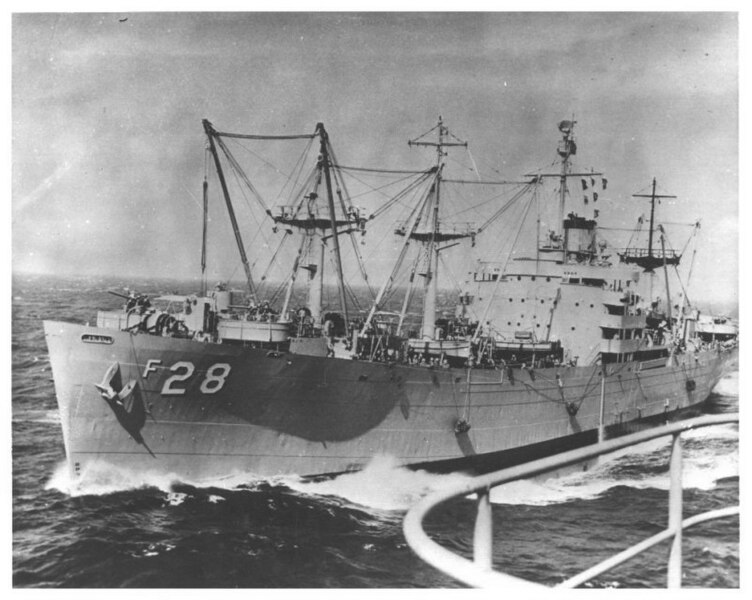 File:USS Hyades (AF-28) underway in October 1959.jpg