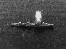 USS Thorn being sunk. USS Thorn (DD-647) being sunk as a taget in 1974.jpg