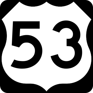 <span class="mw-page-title-main">U.S. Route 53</span> U.S. Highway in Minnesota and Wisconsin