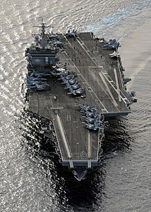 US Navy 120125-N-XO220-364 The aircraft carrier USS Enterprise (CVN 65) is underway in the Atlantic Ocean during a composite training unit exercise.jpg