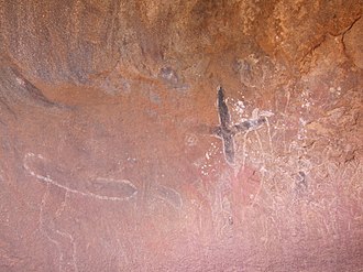 Petroglyphs on Uluru Uluru petroglyphs IV.jpg